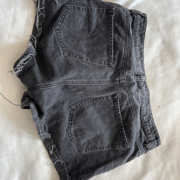 Black Jean shorts mom fit - Picture 2 of 3